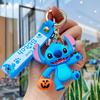 Cute Stitch Keychain Halloween Series Key Chain Backpack Pendant Accessories Gifts