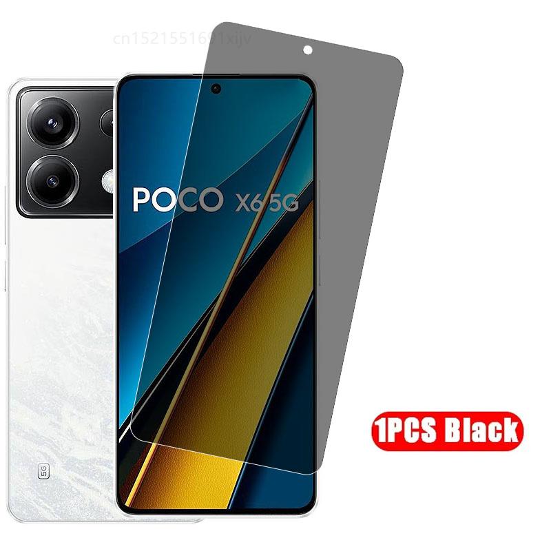 For Poco X6 5G Privacy Screen Protector Tempered Glass Anti-spy For Xiaomi Poco X6 Protective Phone Anti Peeping Film Poco X6