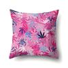Polyester Pillowcase Plant Fresh Car Decoration Home Printed Pillowcase Sofa Cushion Cover