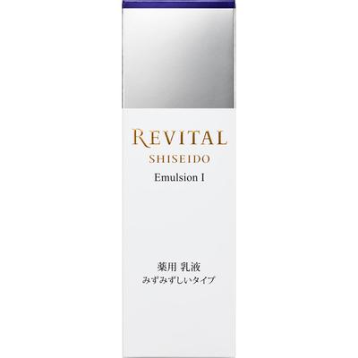Shiseido Revital Emulsion 1 130ml (Kvazi droga) Mléčné mléko Po nanesení pleťového mléka naneste 3násobné množství z dávkovače na vatový tampón a opláchněte