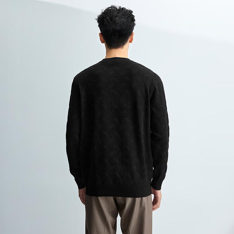 HLA Men's Chic Ageless Business Casual Long-Sleeve Sweater