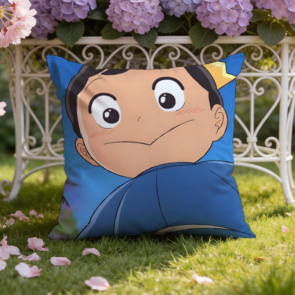 Cute Anime R-Ranking of K-KingsS Cushion Cover Home & Car Dual-Scene Pillow Cover: Reversible for Premium Comfort