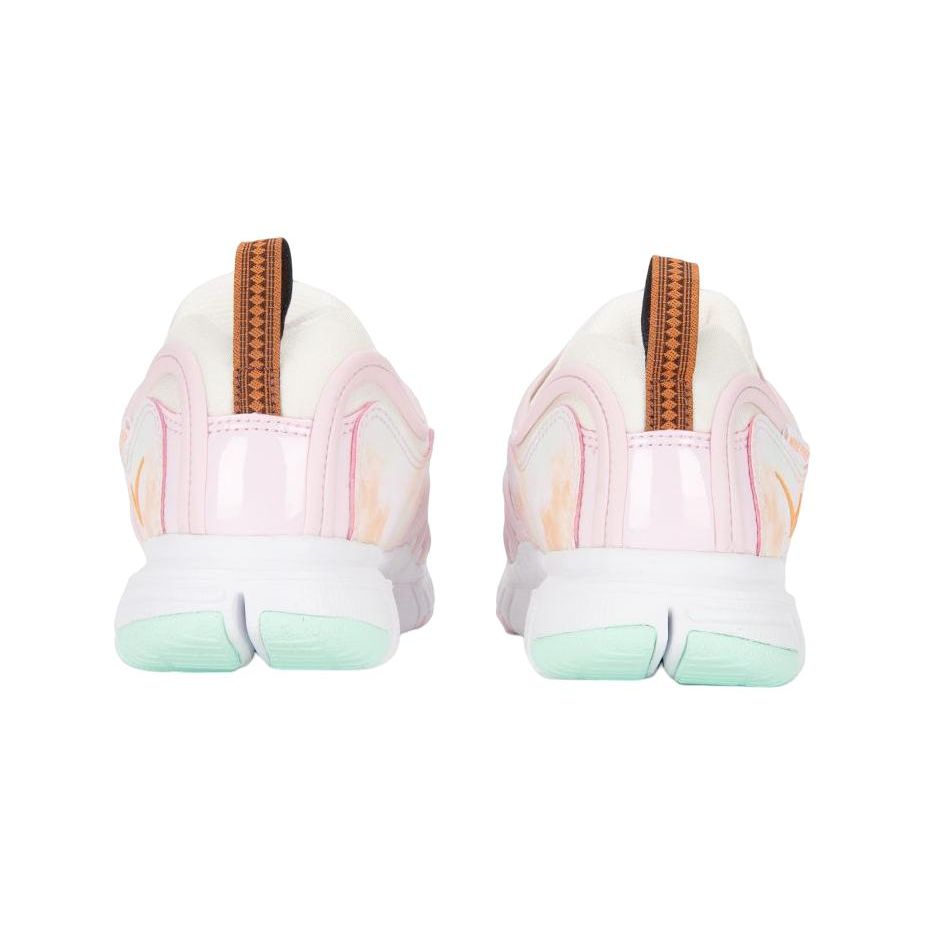 Nike Dynamo Free Simple Comfortable Daily Slip Resistant Shock Absorbing Low Top Kids Casual Shoes Kids Sneaker White Pink FJ7724-181