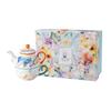 JOYYE Garden Hand-painted Ceramic Travel Tea Set