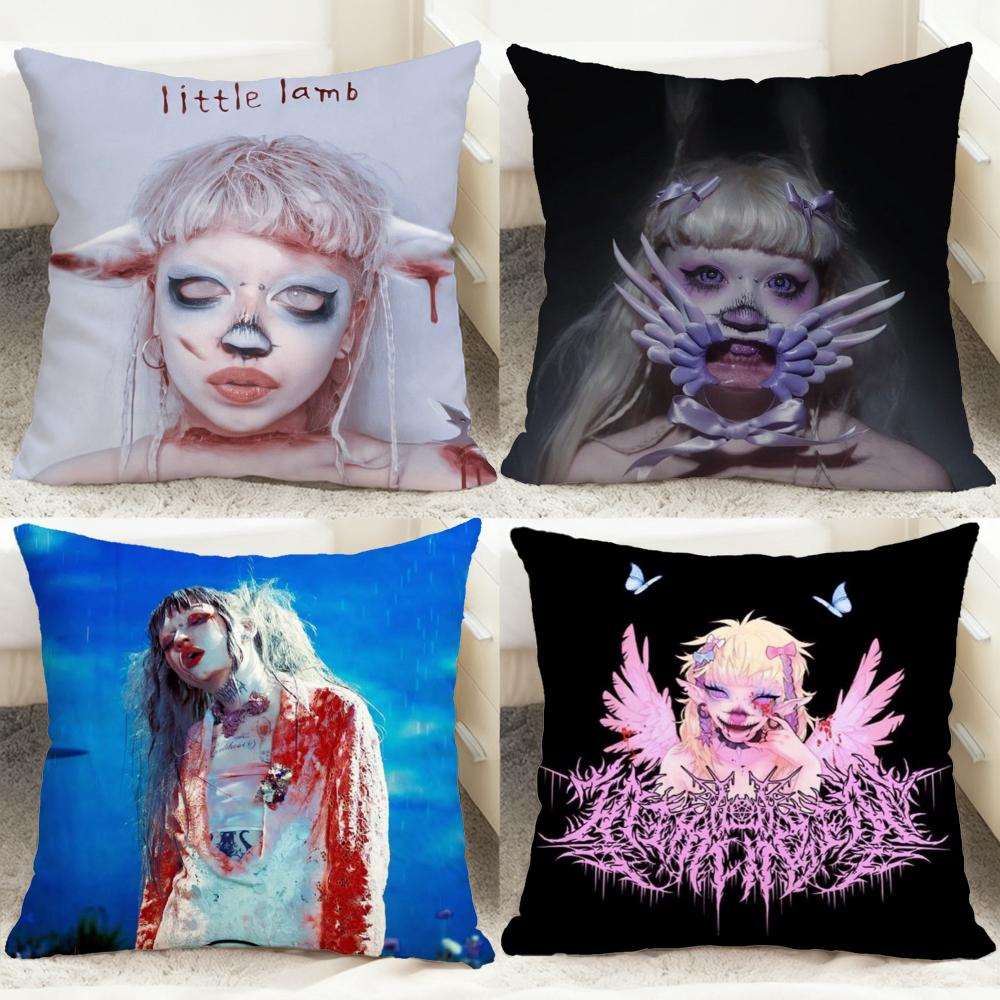 J-Jazmin B-Bean Cushion Cover Comfortable Reversible Pillow Cover Ideal for Car Sofa Bedroom & Beyond