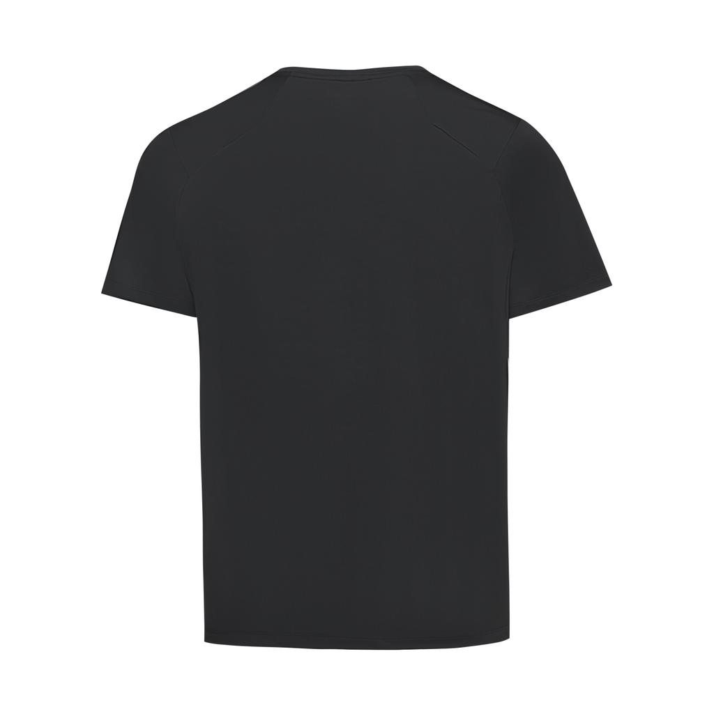 Under Armour Outdoor Knitted Training Breathable Solid Color Simple Versatile Fitness Short Sleeve T-Shirt Men tops Black 6014376-001