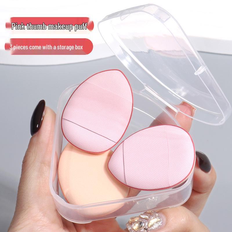 Finger Cushion Setting Powder Puff and Concealer