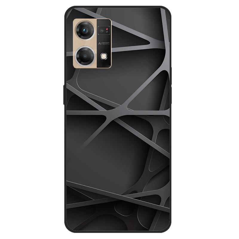 Für Oppo Reno7 4G Hülle CPH2363 Stoßfest Weiches Silikon TPU Rückseite für Oppo F21 Pro F21Pro Handyhüllen für Reno 7 4G Niedlich