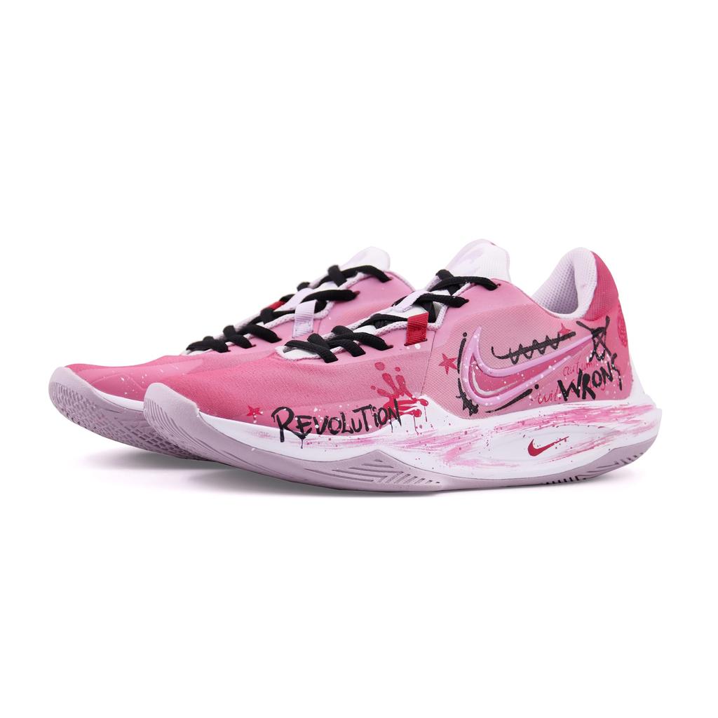 Nike Precision 6 Starry Sweet Gift, Rose Mist Blazing Cherry Abrasion Resistant Lightweight DD9535-100(Team620- )