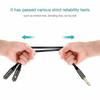 3 5mm Audio Splitter Cable 1 Male to 2 Female Microphone Headphone Y Splitter AUX Cable for Laptop Computer