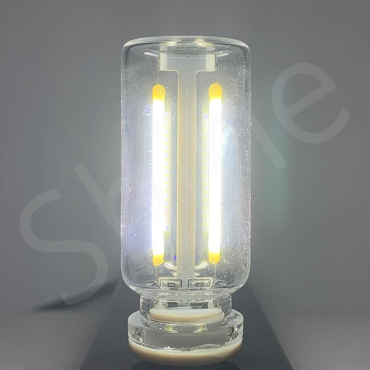 New USB Dimming Light Bulb DC5V LED Retro Edison Light Bulb 0.3W Light Source Mobile Power Interface Light Portable Night Light