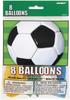 Football Balloons 30cm 8 pcs