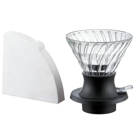 HARIO Infusion Dripper Switch Easy Extraction 200ml Black Made Japan Gift SSD-200-B