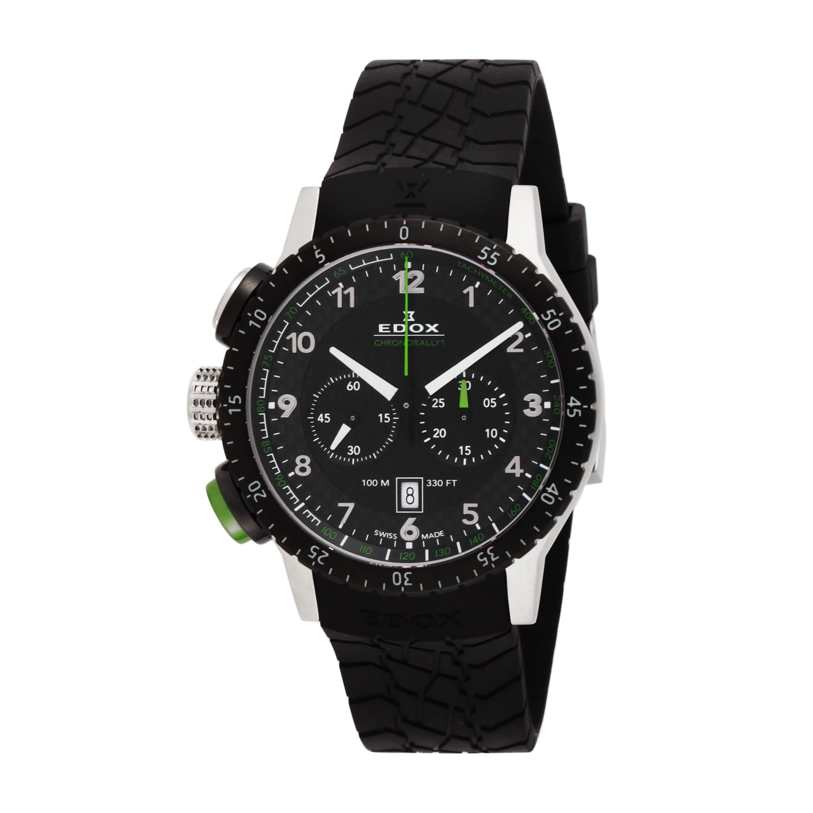 

Повсякденний годинник Chrono Rally Black [EDOX] 10305-3NV-NV Чоловічий [Товар] чорний