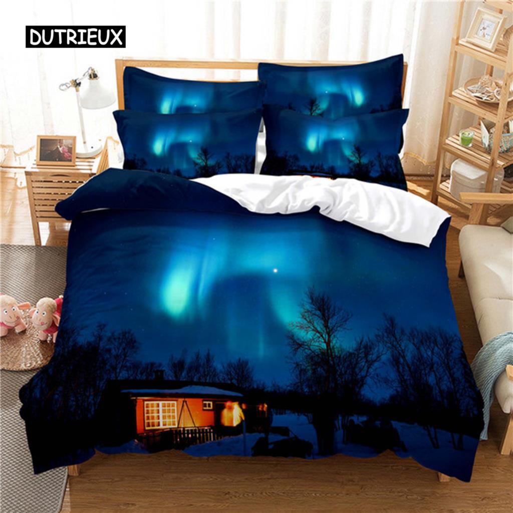 Soft And Comfortable Stylish Pattern Duvet Cover Set With Duvet Cover And Pillowcases King Queen Twin Sizes For Boys Girls And Kids