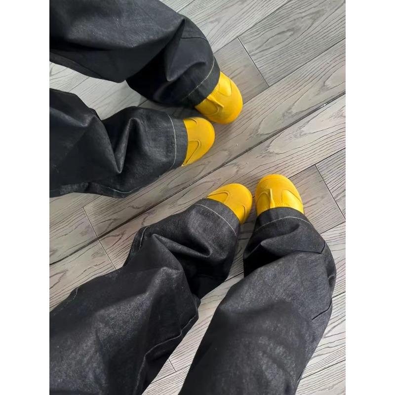 Amerykańskie Retro Cętkowany Patchwork Szerokie Nogawki Dżinsy Damskie Letnie Cienkie High Street Design Wysoki Stan Luźne Proste Spodnie