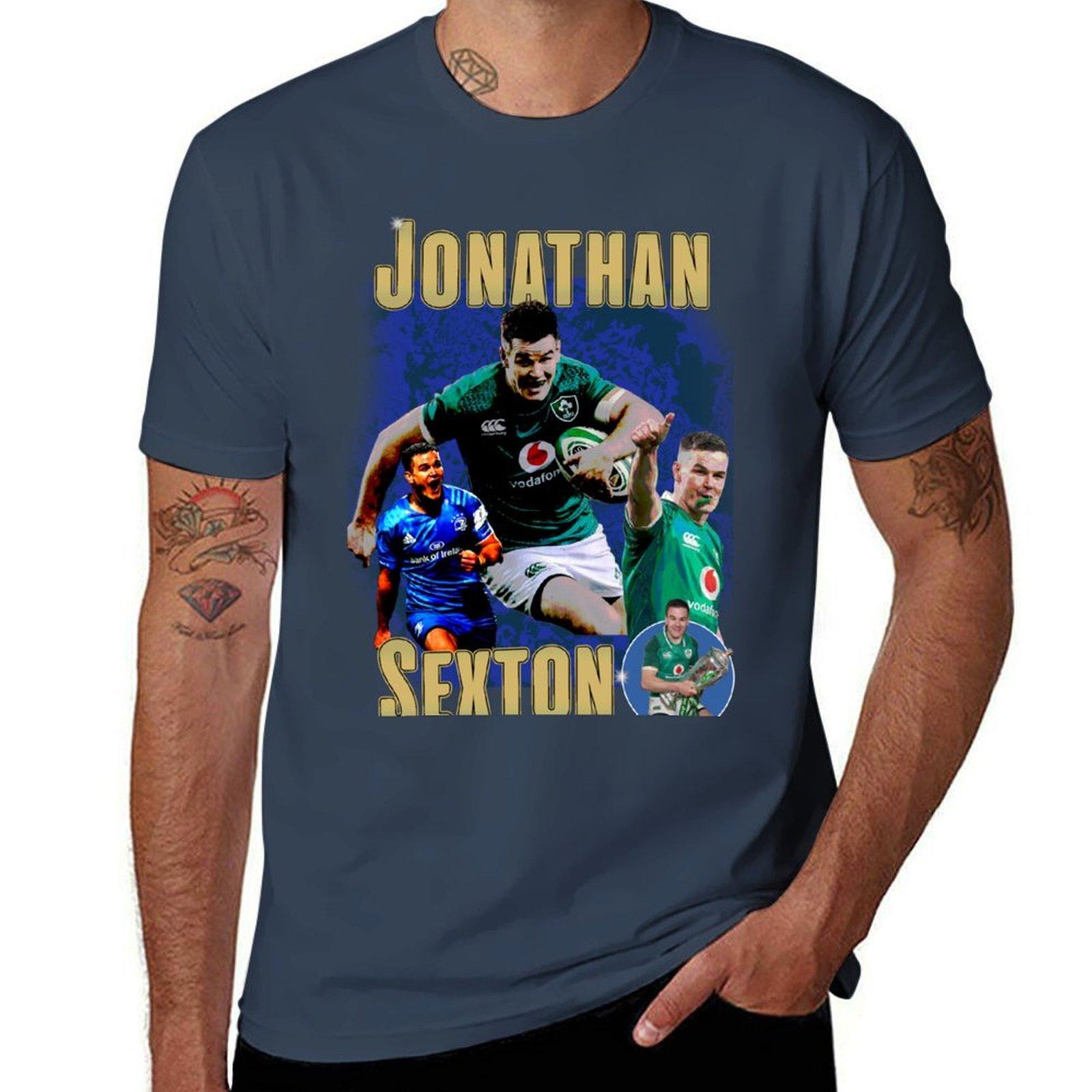Jonathan Sexton Bootleg Vintage TShirt Quick Dry Outdoor Sports TShirt S