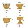 Tibetan Buddhist Water Offering Bowls Hand Carved Tibetan Buddhist Offering Bowl Gilded Water Cup Copper Yoga Meditation