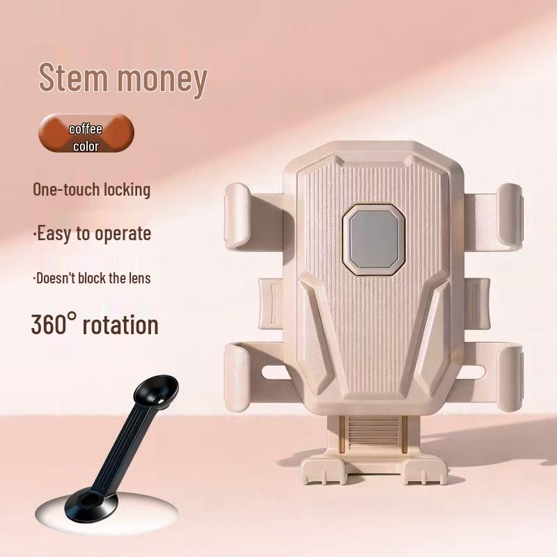 Shock-Absorbing Phone Mount for Electric Vehicle & Bicycle - Outdoor Riding Navigation Holder