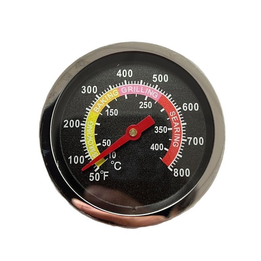 JX-8K-1 Oven Thermometer Stainless Steel Bimetallic BBQ Grill Thermometer for Pizza Oven and High-Temperature Cooking Appliances