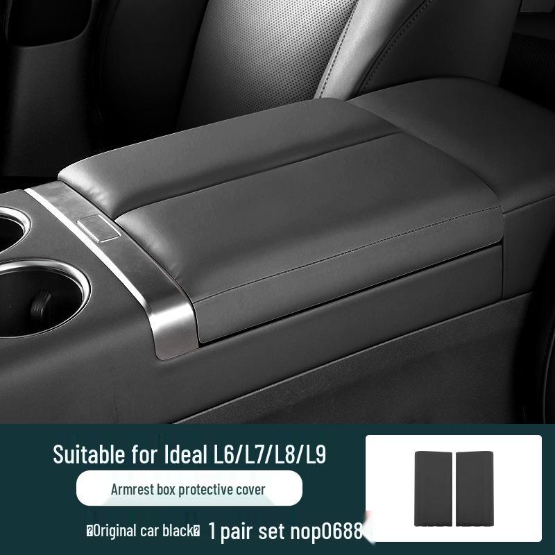 Idealiskt L6-L9 Armstödslåda Cover & Förvaringshöjare för Bil