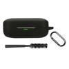 For Realme Buds Air 7 Silicone Case Wireless Earphone Protective Cover with Buckle,Cleaning Brush
