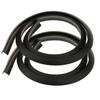 2Pc Fender Flares Wheel Protector Rubber Lip Trim Protective 150cm  for All Car