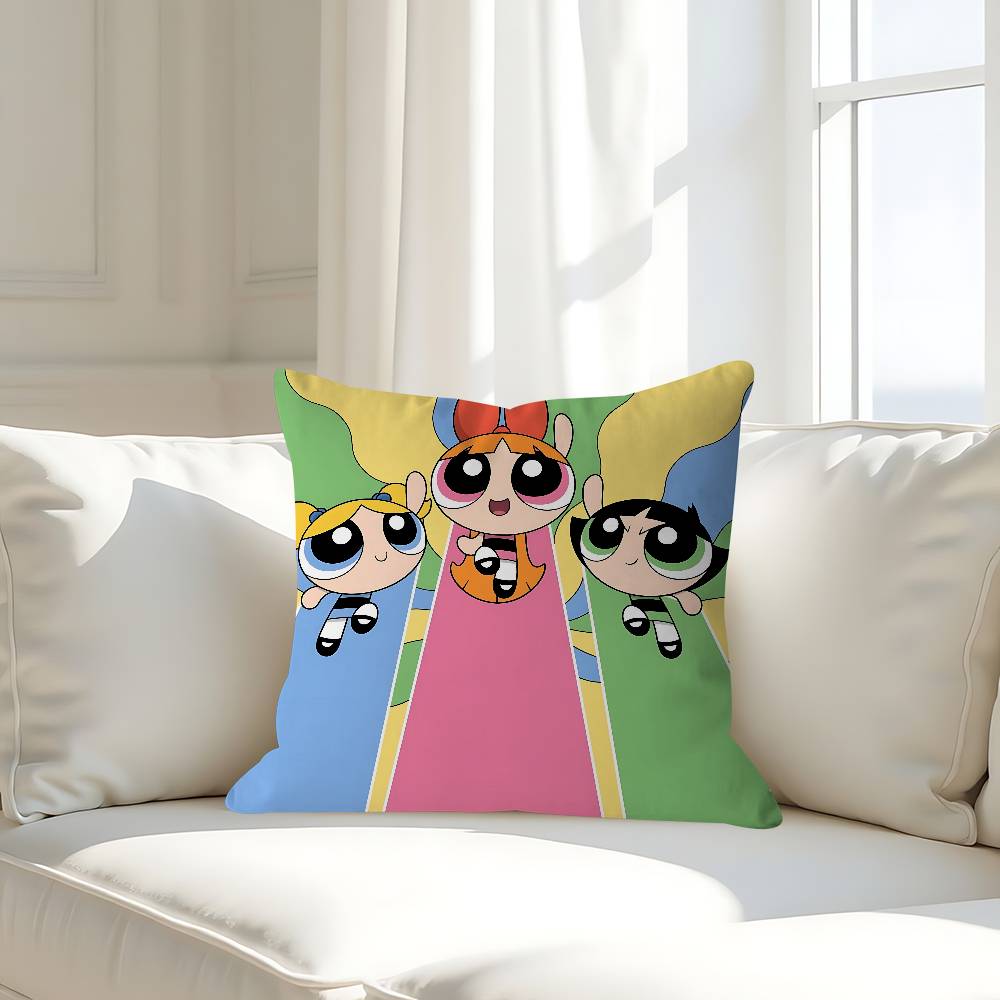 

P-Паффпафф Д-Девочки Наволочка Декоративная подушка Диван Домашний декор Чехол Наволочки 16x16Inch