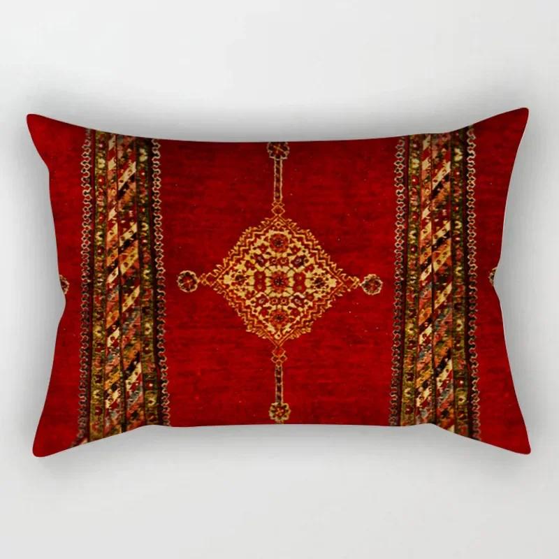 Vintage Ethnic Pattern Pillowcase Decor Sofa Bed Home  Rectangular  Mandala Cushion Cover