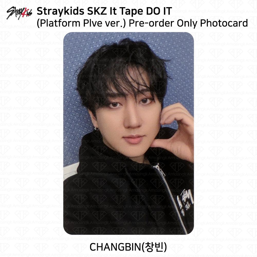 Stray Kids SKZ It Tape DO IT Platformver. Offizielle Fotokarte Changbin pre-order