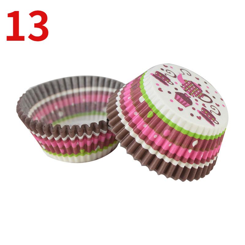 100Pcs Muffin Cupcake Paper Cups Cupcake Liner Baking Muffin Box Cup Case Party Tray Cake Decorating Tools Birthday Party Decor