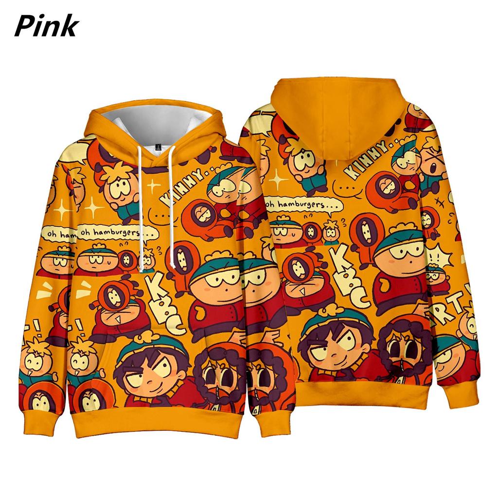 Mode Unisex Lässig SOUTHPARK Bedruckte Kapuzenpullover Sweatshirt Outdoor Sport Cosplay Pullover Hoodie Cosplay Kostüm