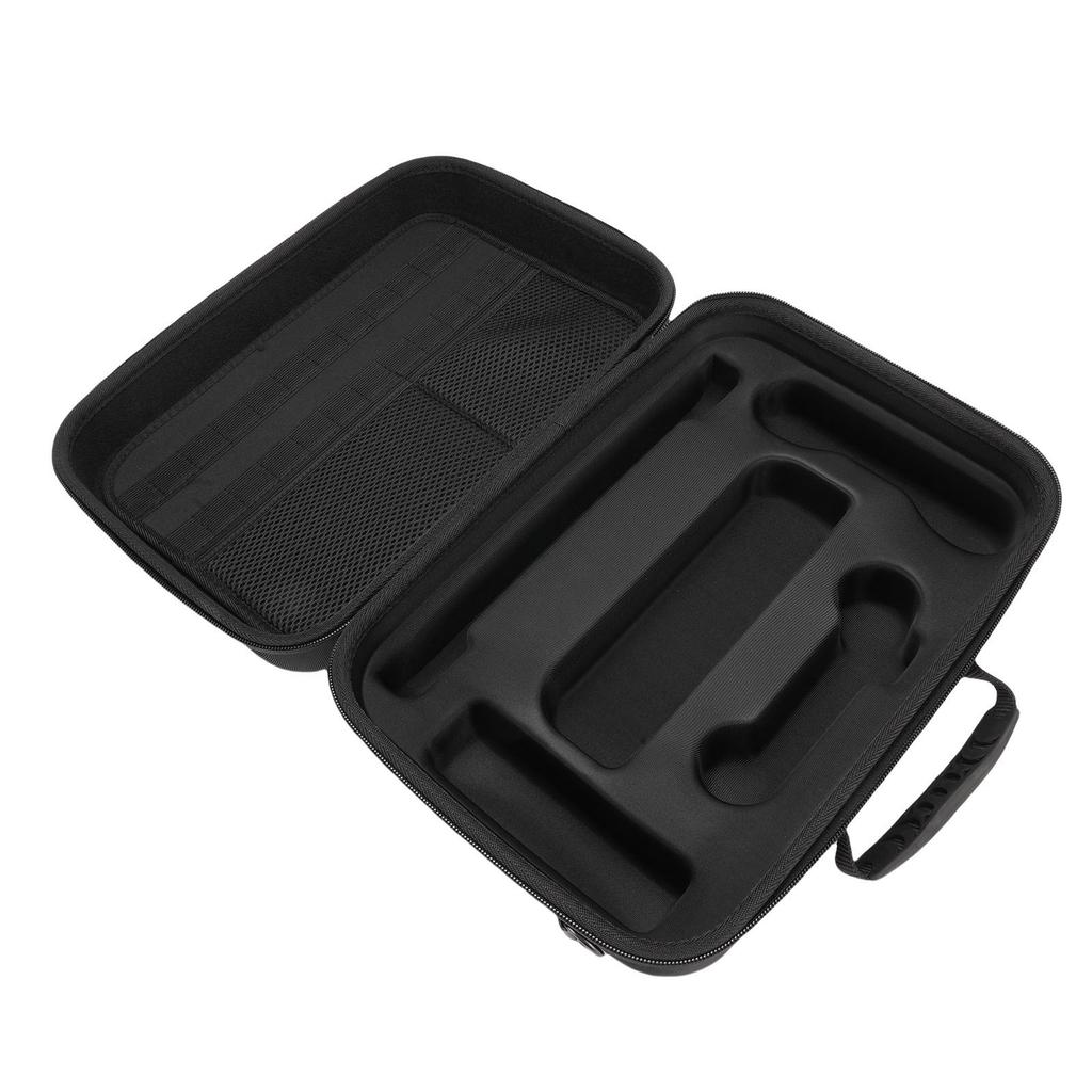 Game Console Carrying Case Fit for Switch 2 2025 Protective Hard Shell Portable Travel Bag with 2 Pockets Black