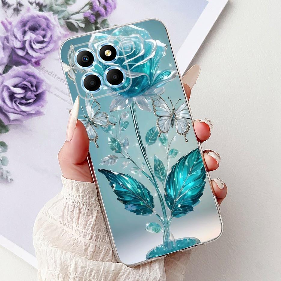 For Honor X6 Case Honor X8 5G VNE-N41 New Fashion Painted Cover Soft Slim Phone Case For Honor 70 Lite HonorX6 HonorX8 5G Fundas