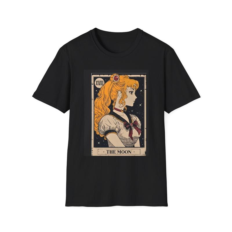 Sailor Moon Tarot Card Maiden Unisex T-Shirt | Vintage Anime Design