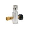 Homebrew Kegging Premium Regulated Compact CO2 Charger 60/150 psi  3/8-24UNF Portable Kegging Co2 Regulator