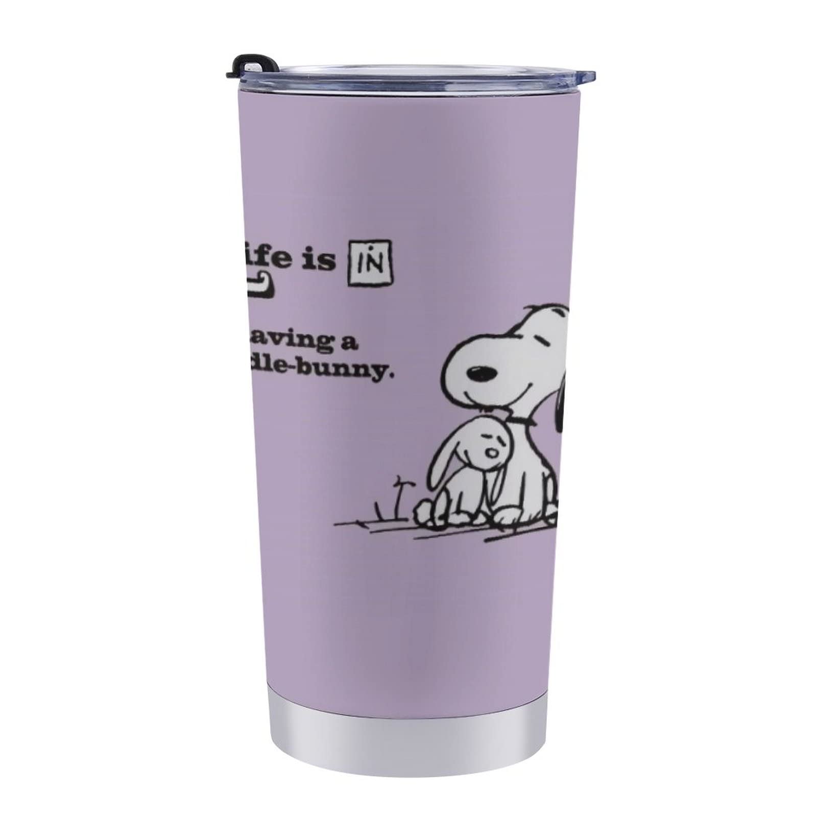 

Snoopy Coffee Convenience Store нержавеющая переносная кружка-бутылка для кафе с подогревом и холодным вакуумом для кофе милый персонаж 600 мл чашка, кружка, чашка, стакан, фиолетовый