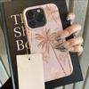 Pink Coconut Tree Pattern Phone Case For iPhone 17 Air 16 15 14 13 12 11 Pro Max 16e 16 17 Pro 15 14 Plus 13 Soft Cover Fundas