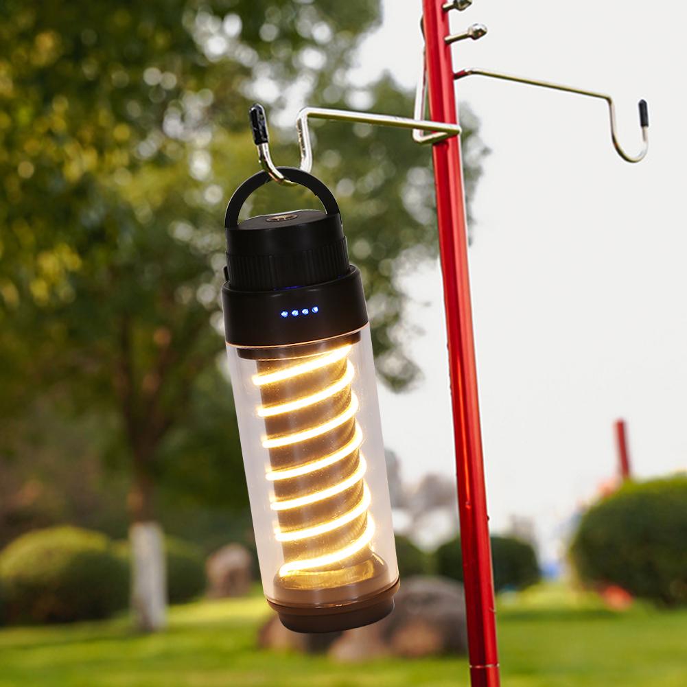 2600mAh Camping Light Lantern USB Charging Recharge Soft Light Electric Torch LED Flashlights Emergency Tent Lamp Waterproof