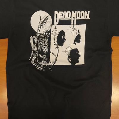 Dead Moon Band Punk Rock Black T-shirt Cotton Unisex S-5Xl 12