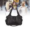 Shoulder Bag Simple Stylish PU Leather   Bag Large Capacity Handbag for Daily Use