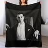 Classic Dracula Throw Blanket Flannel Fleece Soft Warm Throw Blanket