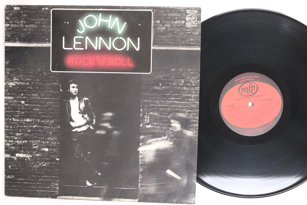 Виниловая пластинка JOHN LENNON Rock n Roll MFP50522 MUSIC FOR PLEAS 1981 UK Rock Б/у