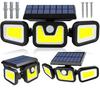 3W1 LED Solar Lamp Outdoor Street Garden Dusk and Motion Sensor