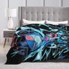 Hazbins Hotels Vox Solo Metalldecke Superweiche Kuscheldecke Winter Mädchen Wohnzimmer Reise Büro Tagesdecke