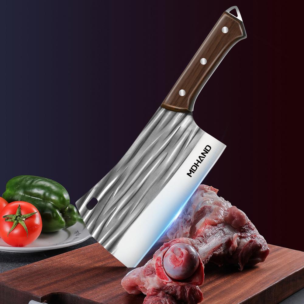 Stainless Steel Kitchen Household Chopping and Cutting Dual-purpose Meat and Vegetable Knife Household Kitchen Knife