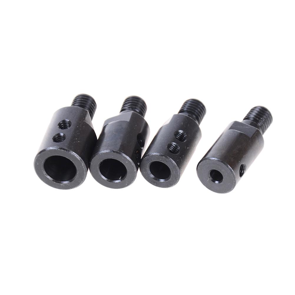 1pc Black 5mm/8mm/10mm/12mm Shank M10 Arbor Mandrel Connector Adaptor For Angle Grinder Cutting Tool Accessory