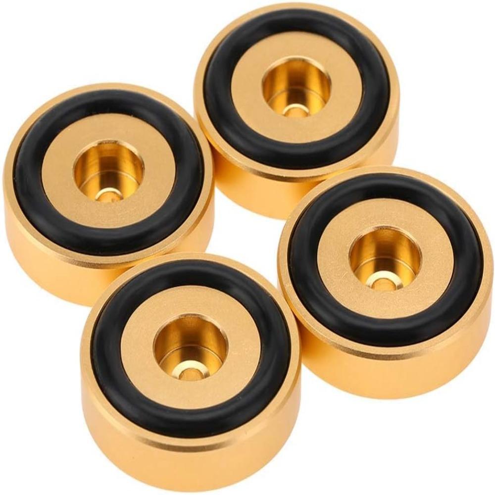 Aluminium Alloy Anti Vibration Feet 40 * 10mm Amplifier Feet Durable Cutting Board Feet Amplifiers