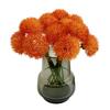 Artificial Dianthus Stem Realistic Fake Green/Orange/Yellow Tricks Plant for Vase Home Office Wedding Decoration Flower Arrangment