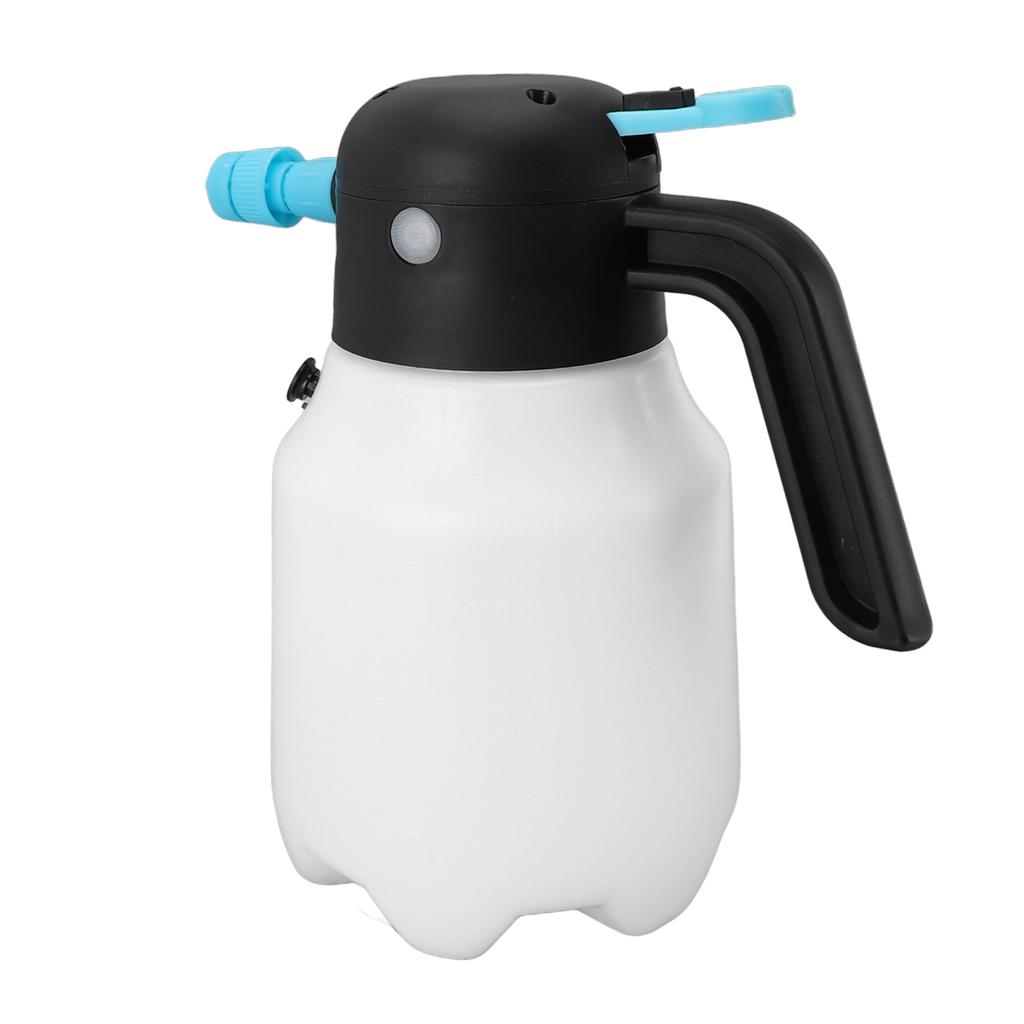 Foam Sprayer 2000mAh 1.8L Cordless Pressurized PP Electric Foam Spray Bottle for Car Washing Garden